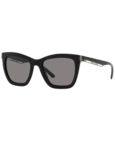 Bvlgari Women's Polarized Sunglasses, Bv8233 54 In Black