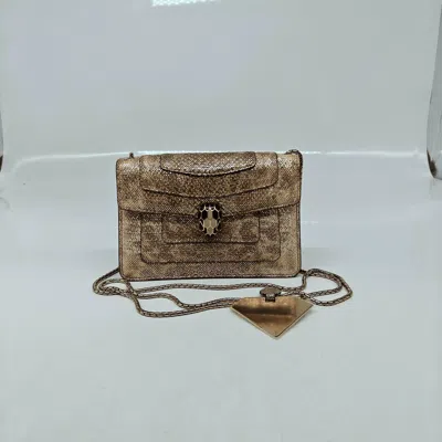 Bvlgari Women Pre-loved Bag Very Good Condition In Brown