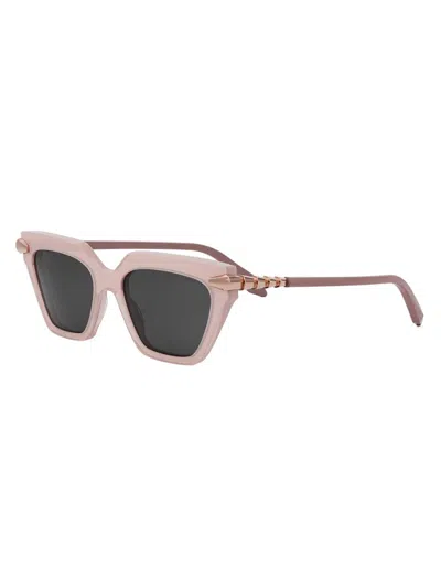Bvlgari Geometric Sunglasses In Pattern