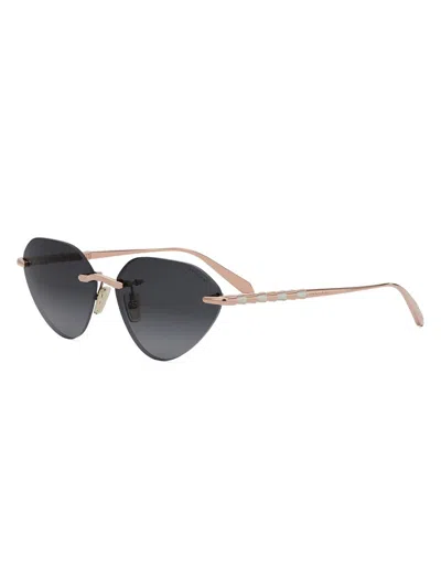 Bvlgari Women's Serpenti 59mm Cat-eye Sunglasses In Gray