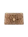 Bvlgari Women's Serpenti Forever Python Shoulder Bag