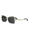 Bvlgari Women's Serpenti Viper 59mm Butterfly Sunglasses In Black