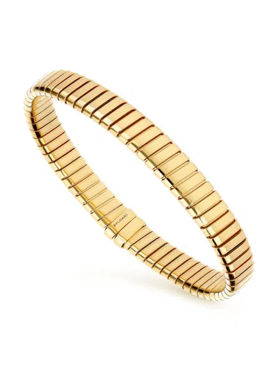Bvlgari Women's Tubogas 18k Yellow Gold Bracelet