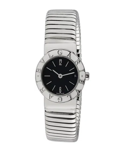 Pre-owned Bvlgari Women's Turbogas Watch (authentic Pre-loved) In Transparent