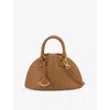 Bvlgari Womens Brown Marquise Small Leather Top-handle Bag