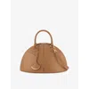 Bvlgari Womens Brown Divas' Dream Marquise Medium Leather Top Handle Bag In Brown