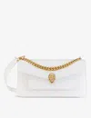 Bvlgari Womens White Serpenti East-west Maxi Chain Shoulder Bag In White