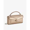 Bvlgari Womens Light Gold Serpenti Forever Metallic-leather Chain Wallet In Gold