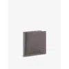 Bvlgari Womens Grey   Man Leather Compact Wallet In Grey