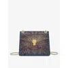 Bvlgari Womens Multicolor Serpenti Forever Day-to-night Small Crystal And Leather Shoulder Bag In Multi