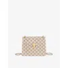 Bvlgari Womens Silver Serpenti Forever Day-to-night Small Calla Crystal And Suede Shoulder Bag In Silver