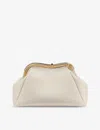 Bvlgari Womens White X Mary Katrantzou Serpenti Leather Clutch Bag