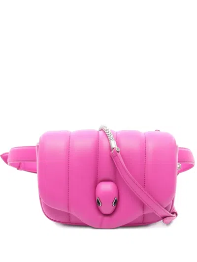 Pre-owned Bvlgari X Ambush 2010s Serpenti Belt Bag In Pink