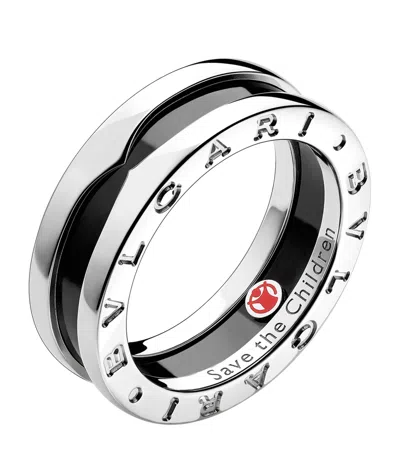 Bvlgari X Save The Children Sterling Silver B. Zero1 Ring