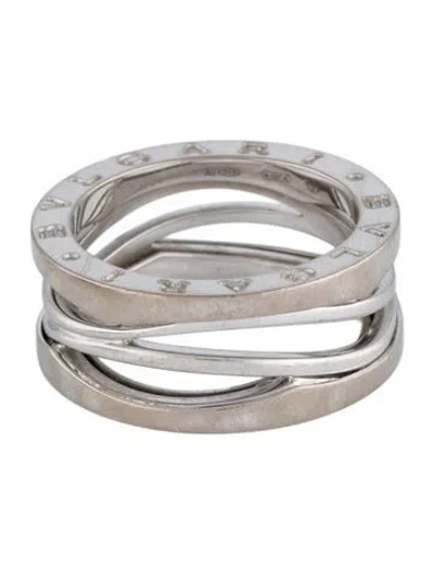 Pre-owned Bvlgari X Zaha Hadid 18k B.zero1 Legend Ring In Multi