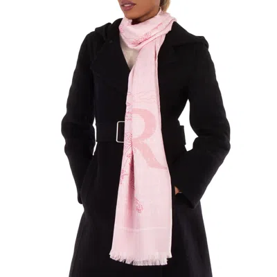 Bvlgari Year Of The Drago Logomania Stole In Pink