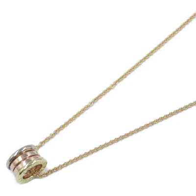 Pre-owned Bvlgari Yellow (18k) Pink (18k) (18k) Necklace () In Gold