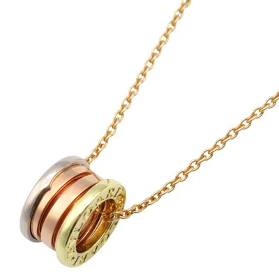 Pre-owned Bvlgari Yellow (18k) Pink (18k) (18k) Necklace () In Gold