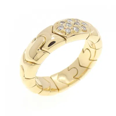 Pre-owned Bvlgari Yellow Gold (18k) Band Ring ()