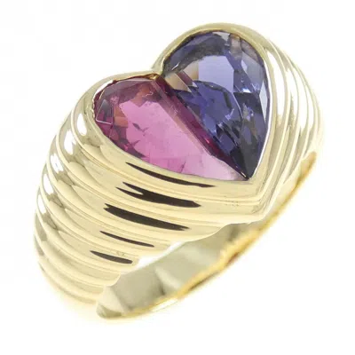 Pre-owned Bvlgari Yellow Gold (18k) Band Ring ()