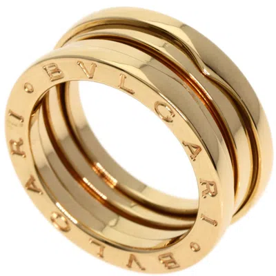 Pre-owned Bvlgari Yellow Gold (18k) Band Ring () In Multi