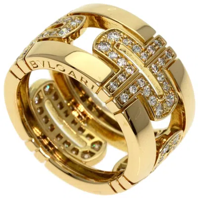 Pre-owned Bvlgari Yellow Gold (18k) Band Ring ()