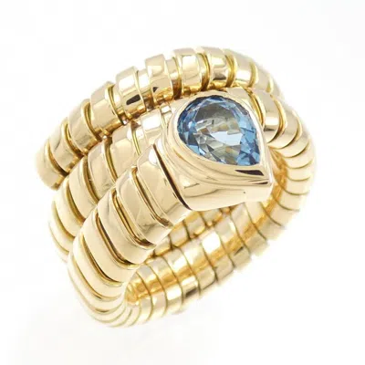 Pre-owned Bvlgari Yellow Gold (18k) Band Ring ()