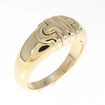 Pre-owned Bvlgari Yellow Gold (18k) Band Ring ()