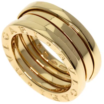 Pre-owned Bvlgari Yellow Gold (18k) Band Ring () In Multi