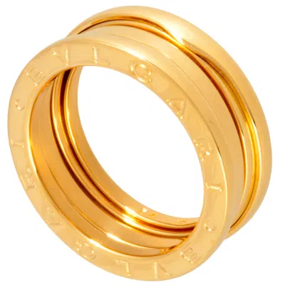 Pre-owned Bvlgari Yellow Gold (18k) Band Ring ()