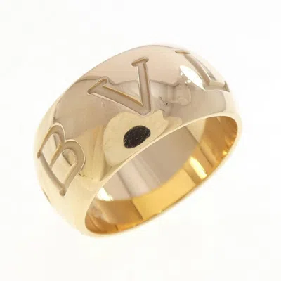 Pre-owned Bvlgari Yellow Gold (18k) Band Ring ()