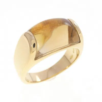 Pre-owned Bvlgari Yellow Gold (18k) Band Ring ()