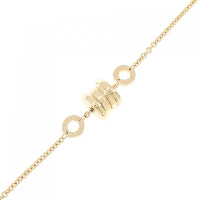 Pre-owned Bvlgari Yellow Gold (18k) Charm Bracelet ()