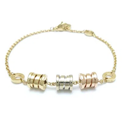 Pre-owned Bvlgari Yellow Gold (18k) Charm Bracelet () In Multi