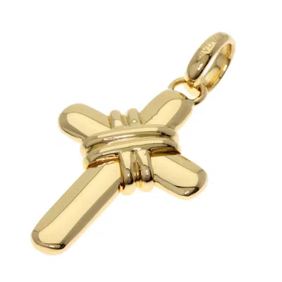 Pre-owned Bvlgari Yellow Gold (18k) Pendant () In Multi