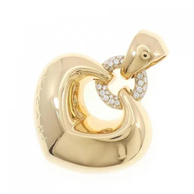 Pre-owned Bvlgari Yellow Gold (18k) Pendant () In Multi