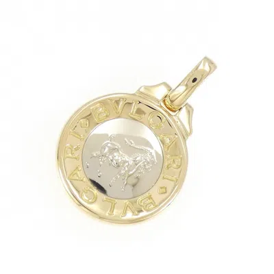 Pre-owned Bvlgari Yellow Gold (18k) Pendant () In Multi