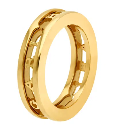 Bvlgari Yellow Gold B. Zero1 Ring