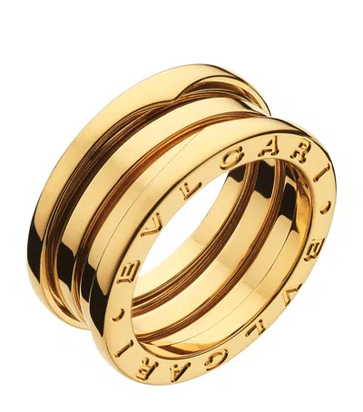 Bvlgari Yellow Gold B. Zero1 Three-band Ring
