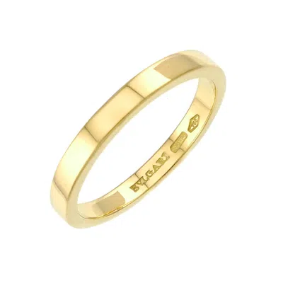 Pre-owned Bvlgari Yellow Gold Yellow Gold (18k) Band Ring ()