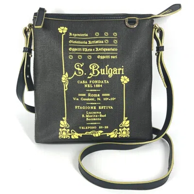 Pre-owned Bvlgari Yellow Pvc Leather Pochette Shoulder Bag ()