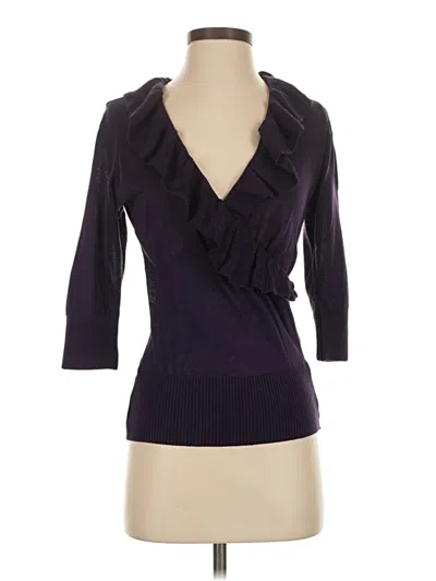Pre-owned B.wear Cardigan Sweater In Purple