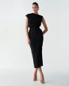 Bwldr Alias Midi Dress In Black