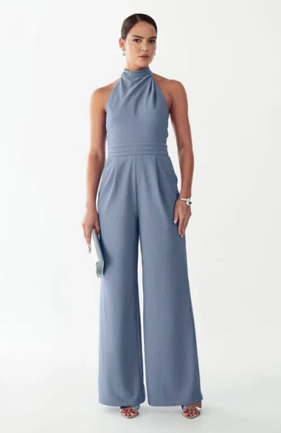 Bwldr Alma Jumpsuit In Blue