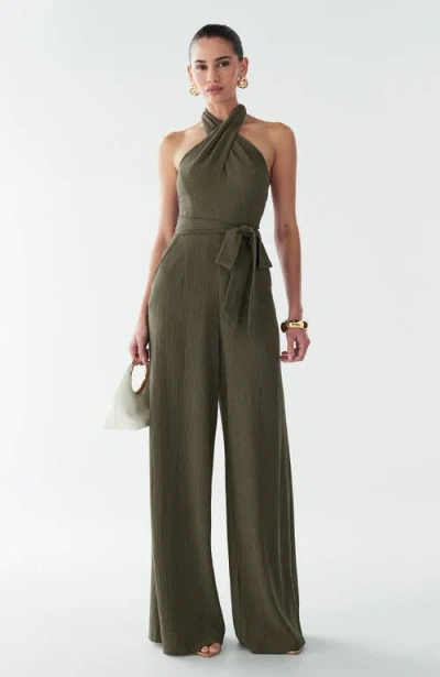 Bwldr Amber Jumpsuit In Green