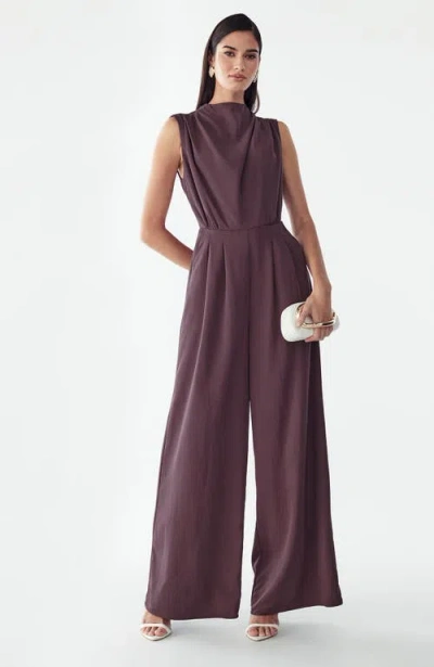 Bwldr Annie Jumpsuit In Purple