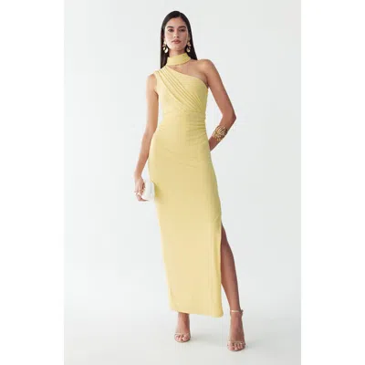 Bwldr Annie Maxi Dress In Yellow