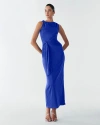 Bwldr Arnah Maxi Dress In Blue