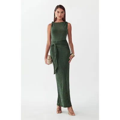 Bwldr Arnah Maxi Dress In Green