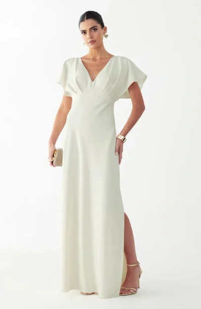 Bwldr Aura Maxi Dress In White